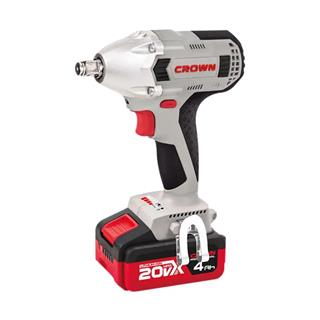 Crown CT22015HX-4 TB 20V 4.0Ah Çift Akülü Kömürsüz Motorlu Somun Sıkma Makinesi - Taşıma Çantalı