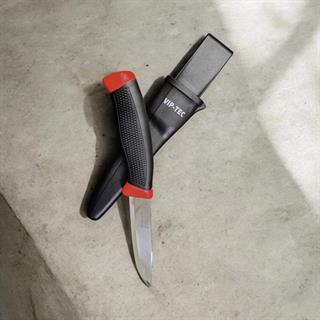 Vip-Tec VT875301 Çok Amaçlı Paslanmaz Çelik Kılıflı Bıçak - (Made in Sweden)