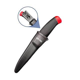 Vip-Tec VT875301 Çok Amaçlı Paslanmaz Çelik Kılıflı Bıçak - (Made in Sweden)