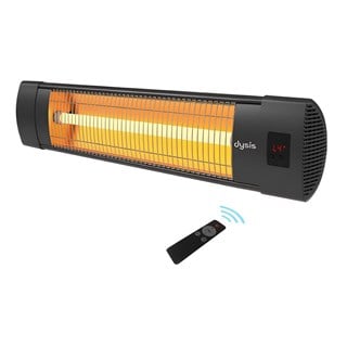 Dysis HTR-7406.UK Uzaktan Kumandalı Duvar Tipi Thermal Infrared Dış Ortam Dijital Isıtıcı 2300 Watt