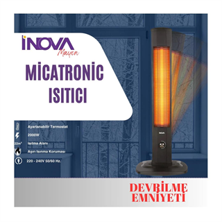 İnova Mayon Micatronic Dikey Isıtıcı 2000 Watt