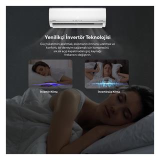 Kumtel Matsu KMSAC-12 A++ 12.000 BTU Inverter Duvar Tipi Split Klima