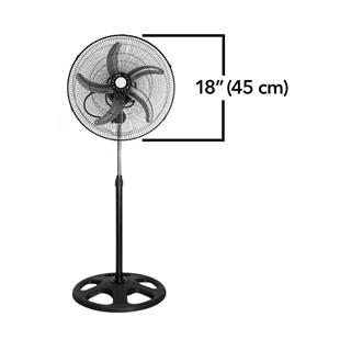 Taflan TFL-18 75W Sanayi Tipi Ayaklı Vantilatör 18