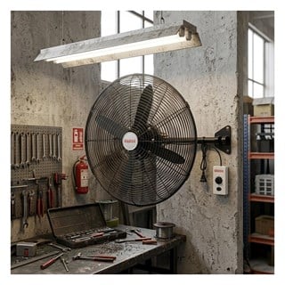 Kroşe FW-650 220W Sanayi Tipi Duvar Vantilatörü 26