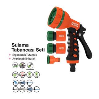 Roney Garden RG1002 Sulama Tabancası Seti