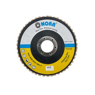 Nora Keçe Mop Disk 115x22 mm (Flap Tip)