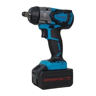 Catpower 4150 Kömürsüz 20V 4.0Ah Li-ion 3 Akülü 5li Set - Darbeli Vidalama  - Kırıcı Delici - Avuç Taşlama - Somun Sıkma ve Torklu Vidalama - Dekupaj