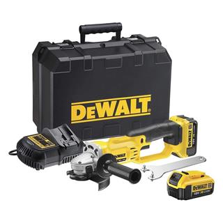 Dewalt DCG412M2-QW 18V 2x4.0Ah Li-ion Çift Akülü Avuç Taşlama Makinesi 125 mm