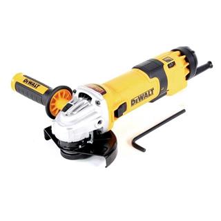 Dewalt DWE4257-QS Devir Ayarlı Profesyonel Avuç Taşlama Makinesi 1500 Watt 125 mm