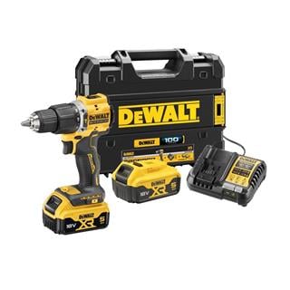 Dewalt DCD100YP2T 18V 5.0Ah Çift Akülü Kömürsüz (Brushless) Darbeli Matkap ve Vidalama
