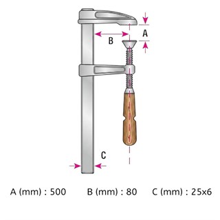 Evel Küçük Boy İşkence Marangoz Tipi 50 cm