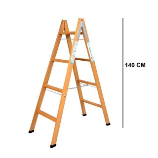 Buse A Tipi Ahşap Merdiven 4 Basamaklı 140 cm AG-104