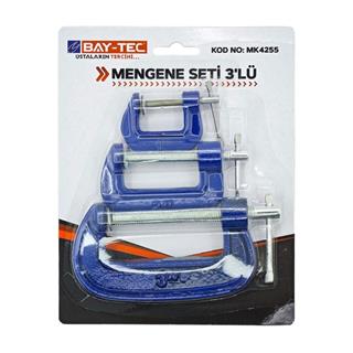 Bay-Tec MK4255 Mengene Seti G Tipi - 3Lü