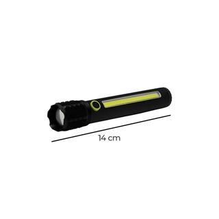 Gold Silver GS-400 Zoom Özellikli USB Şarjlı 10W El Feneri