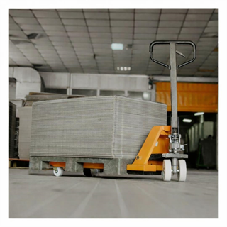 Std Döküm Pompa Beyaz Teker Manuel Transpalet 2.5 Ton