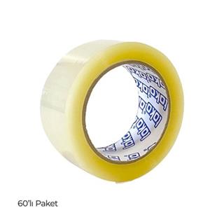 Toko Hotmelt Koli Bandı 45 mm x 100 metre Şeffaf 60Lı Paket
