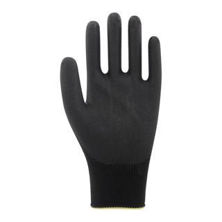 Toko TOUCH Siyah Poliüretan Kaplı Polyester Örme Eldiven No: 9/L