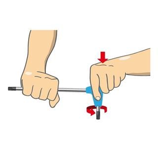 Unior 193HX T Saplı Allen 2 mm 623238