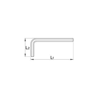 Unior Allen Anahtar Kısa 3 mm 220/3 601036