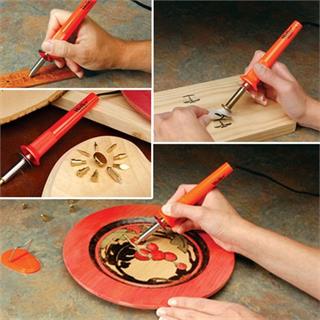 Weller WHK30EU 15 Parçalı Ahşap Yakma ve Hobi Seti