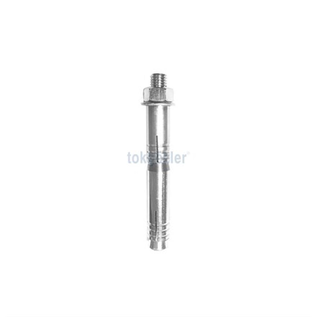 12x130 mm Borulu Çekmeli Metal Dübel - Yerli