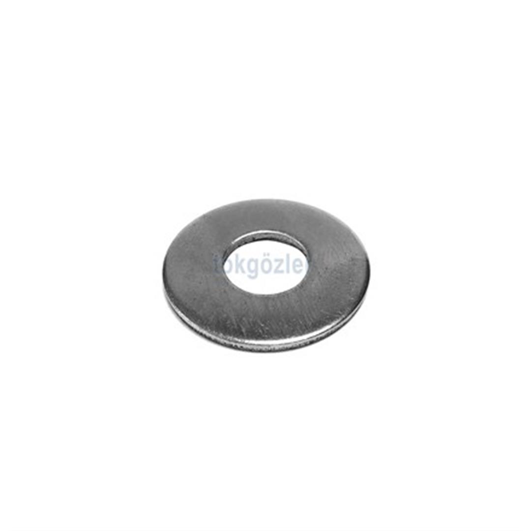 1/4 A2 Paslanmaz Inox Whitworth Düz Pul