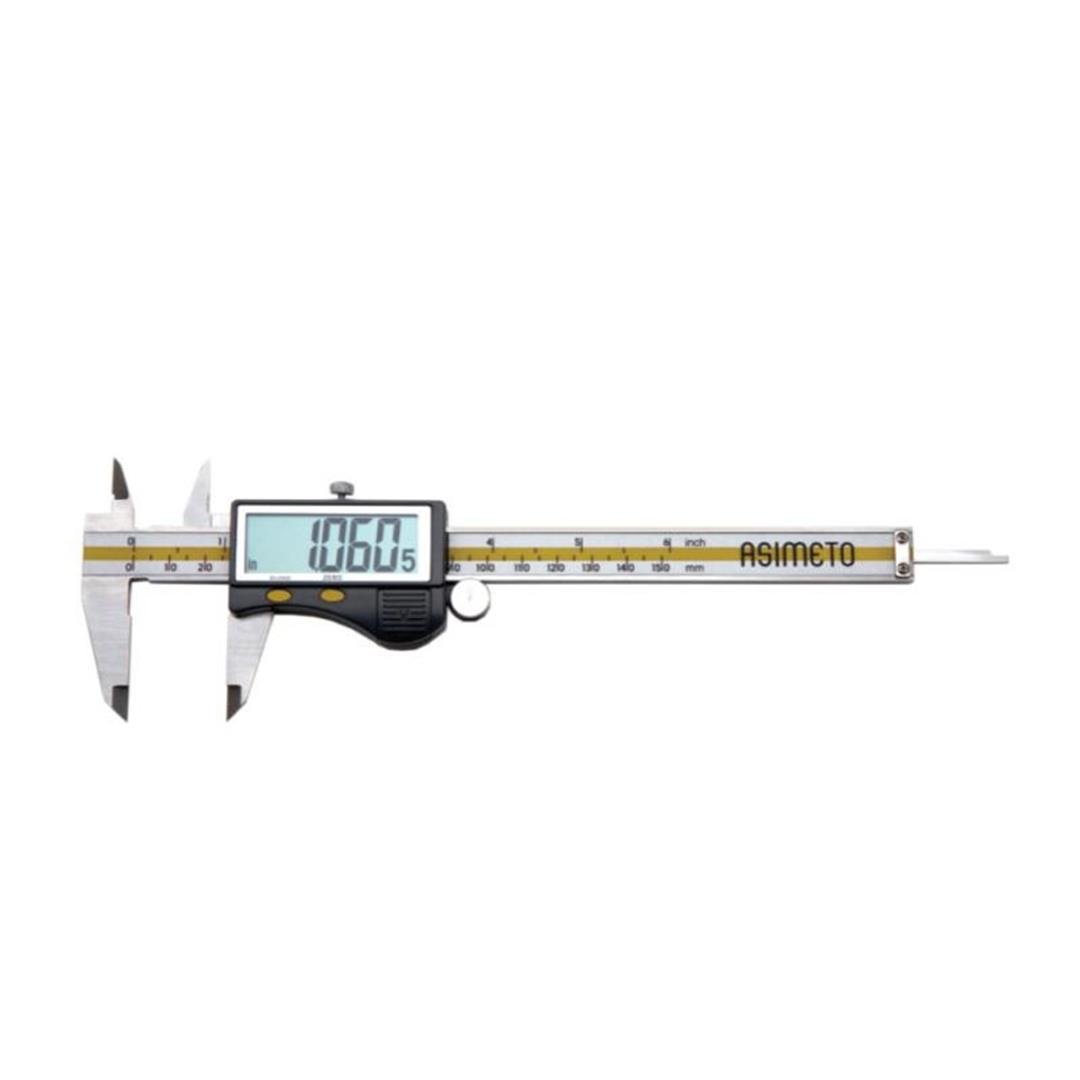 Asimeto 0-300 mm x 0,01 mm Full Ekran Dijital Kumpas AS-306-12-0