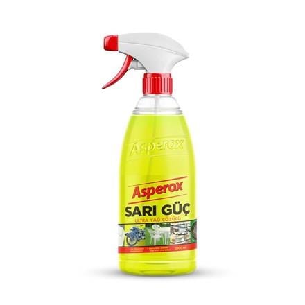 Asperox Sarı Güç Ultra Yağ Çözücü 1 Lt Sprey
