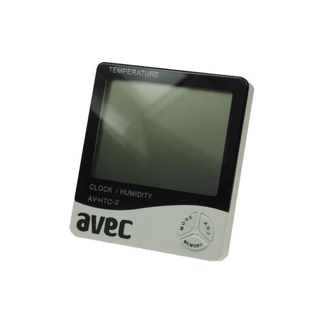 Avec AV-HTC-2 Dijital Saat Ve Isı Ölçer