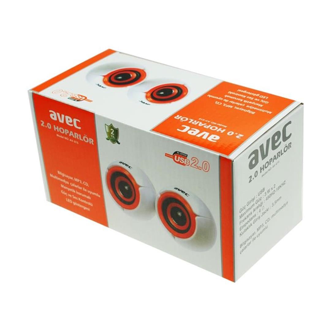 Avec AV-U15 Hoparlör 2.0 Usb
