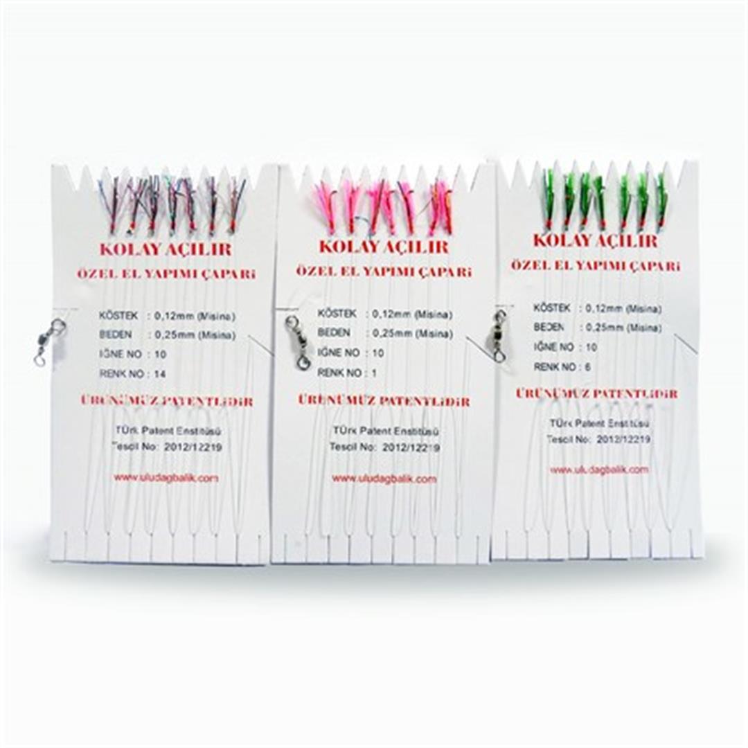 Balza 7 İğneli Kolay Açılır Özel El Yapımı Çapari