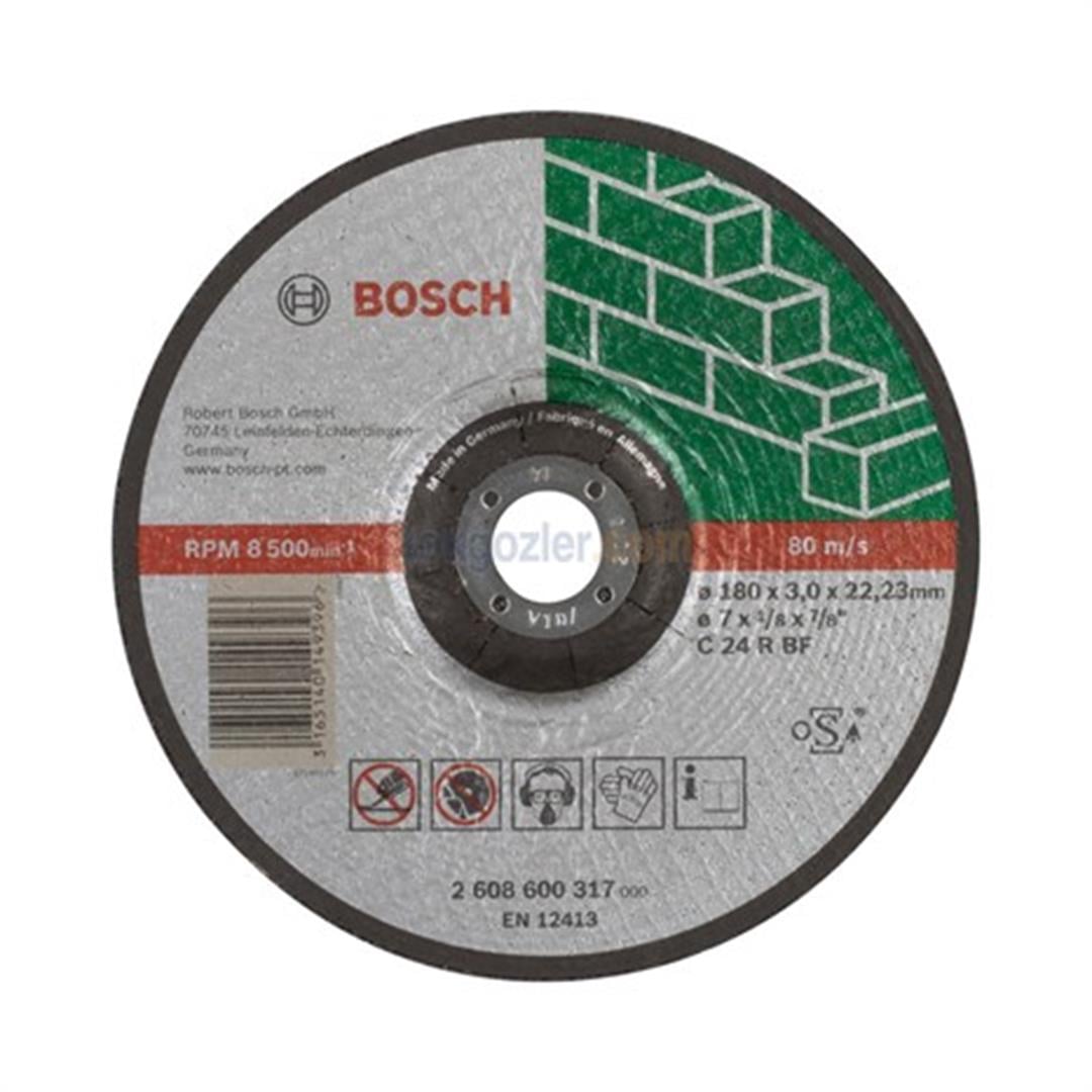 Bosch 180x3.0 mm Expert for Stone - Taş İçin Bombeli Kesme Diski