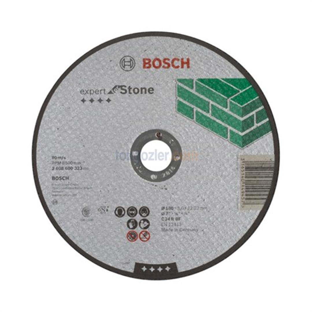 Bosch 180x3.0 mm Expert for Stone - Taş İçin Düz Kesme Diski
