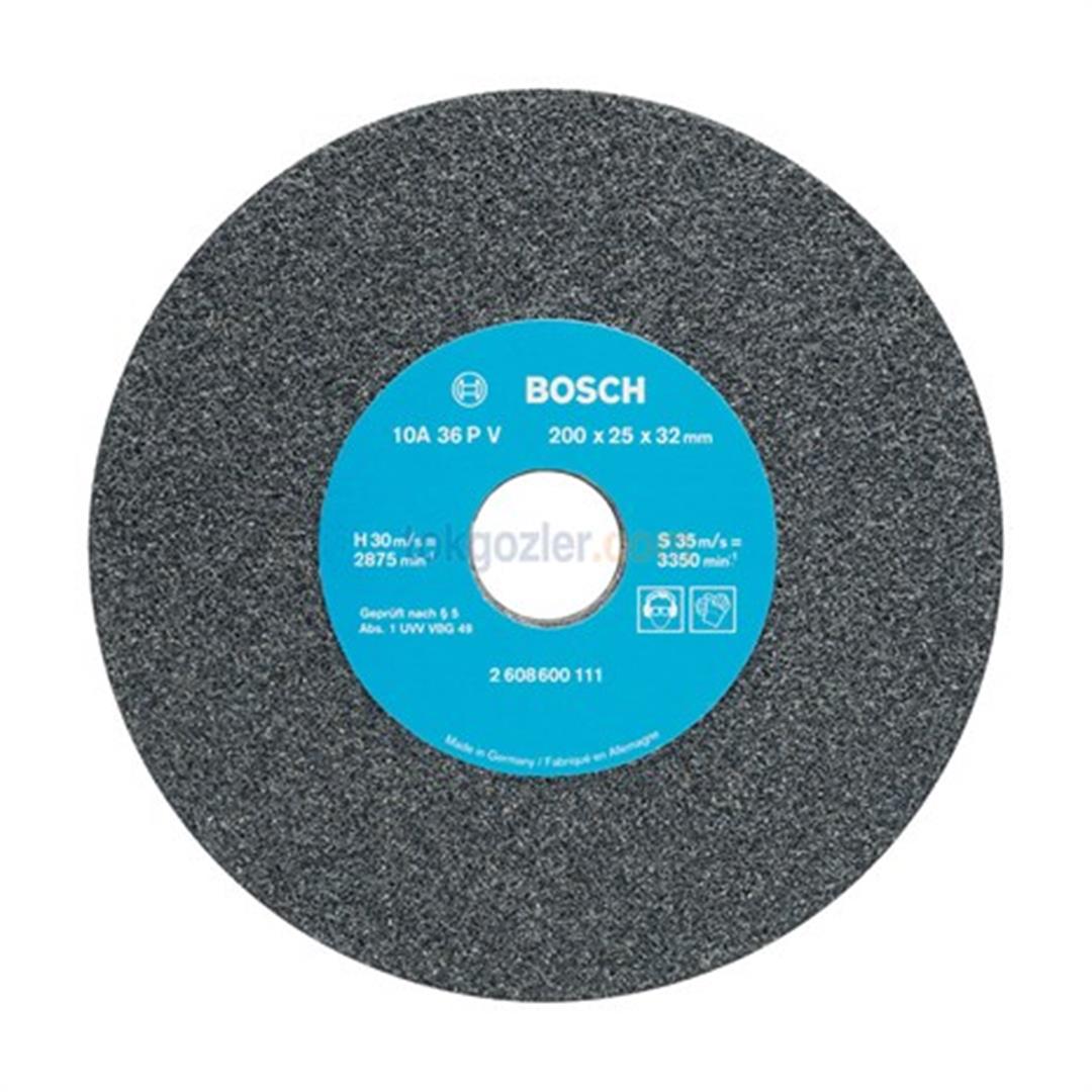 Bosch 200x25x32 mm 36 K GSM 200/D Taşlama Motoru İçin Zımpara Diski