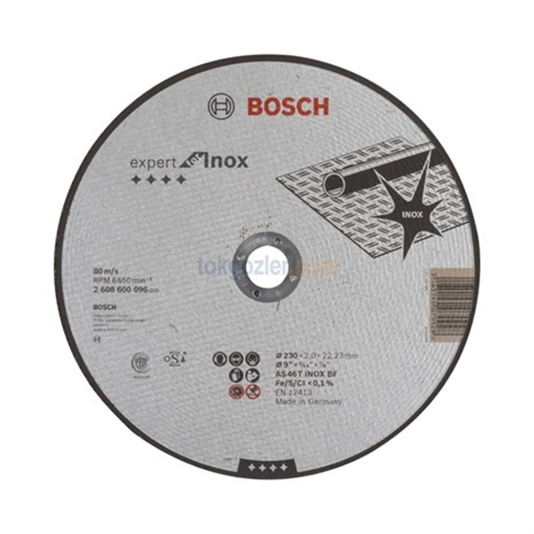 Bosch 230x2.0 mm Expert for Inox Düz Kesme Diski
