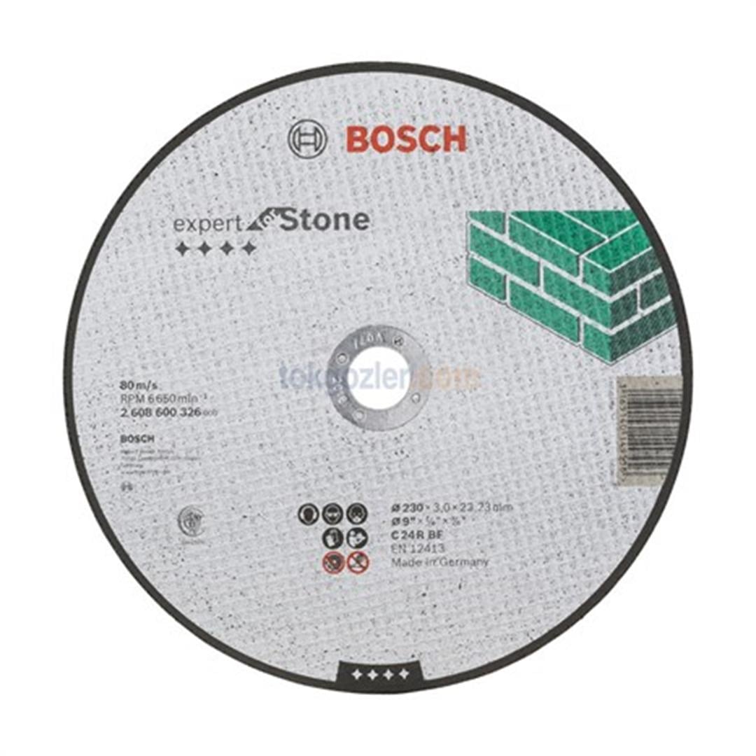 Bosch 230x3.0 mm Expert for Stone - Taş İçin Düz Kesme Diski