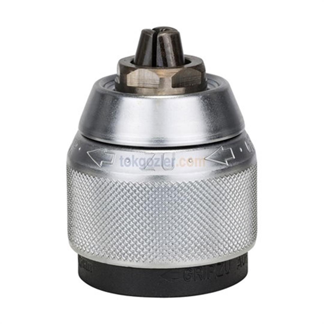 Bosch Anahtarsız Uç Takma Mandreni Kromlanmış 1/2''-20 - 1.5-13 mm Supra Mandren Krom