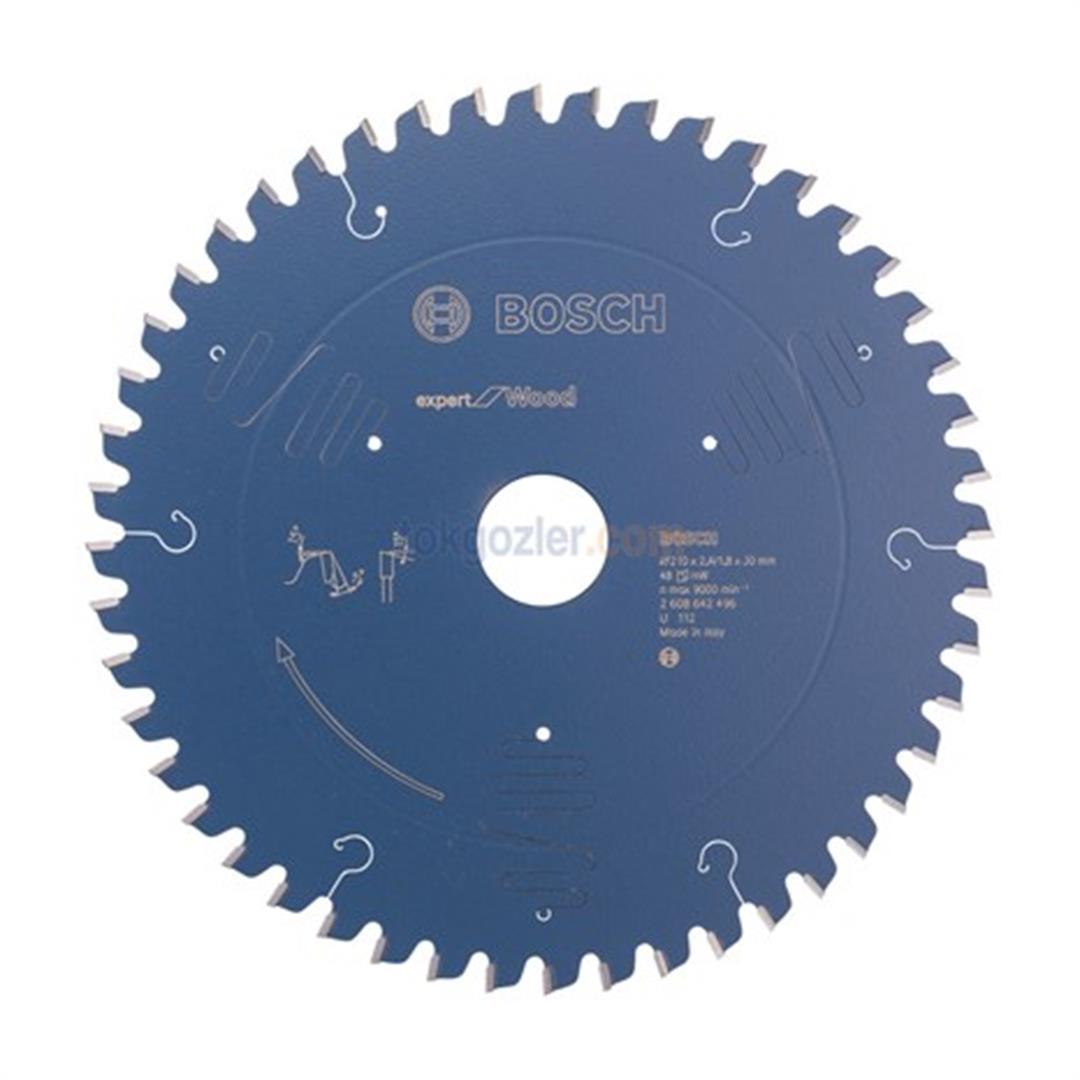 Bosch Expert for Wood 210x30 mm 48 Diş Ahşap İçin Daire Testere Bıçağı