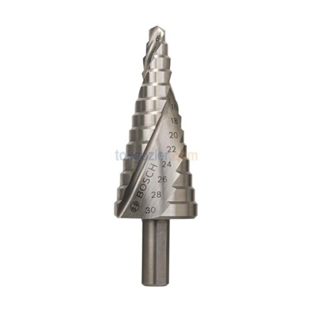 Bosch HSS 13 Kademeli Metal Matkap Ucu 6-30 mm