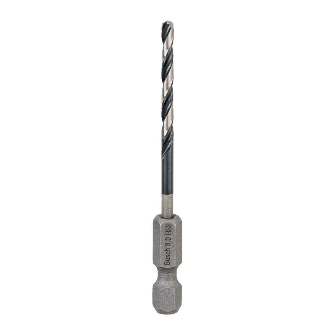 Bosch Impact Control HSS Altıgen Şaftlı Spiral Metal Matkap Ucu 3.0x72 mm
