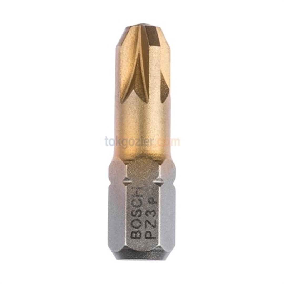Bosch MaxGrip Vidalama Ucu PZ 3x25 mm 10'lu Paket