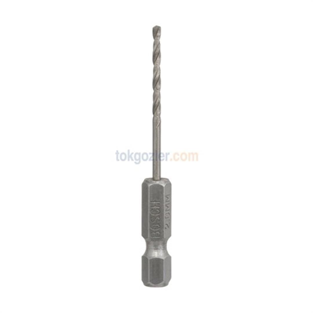 Bosch Metal Matkap Ucu 2x62 mm 1/4 Hex Şaft
