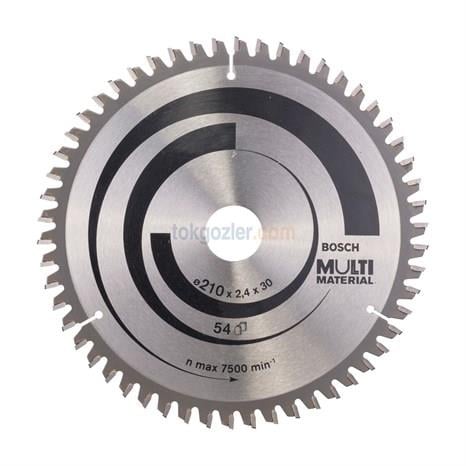 Bosch MultiMaterial 210x30 mm 54 Diş Daire Testere Bıçağı