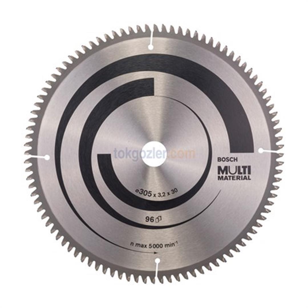 Bosch MultiMaterial 305x30 mm 96 Diş Daire Testere Bıçağı