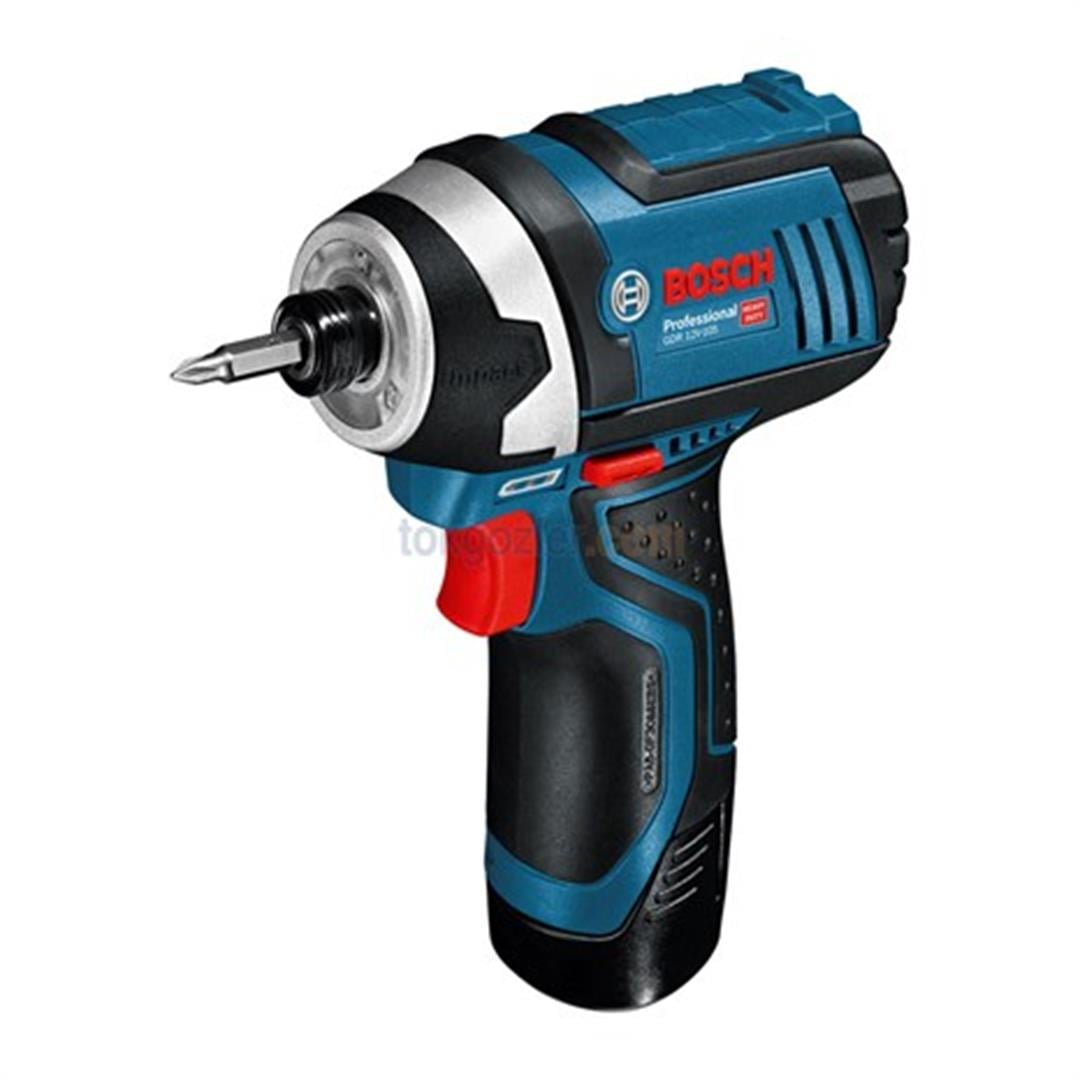 Bosch Profesyonel GDR 12V-105 Akülü 12 Volt 2 Ah Çift Akülü Darbeli Somun Sıkma - Çantalı
