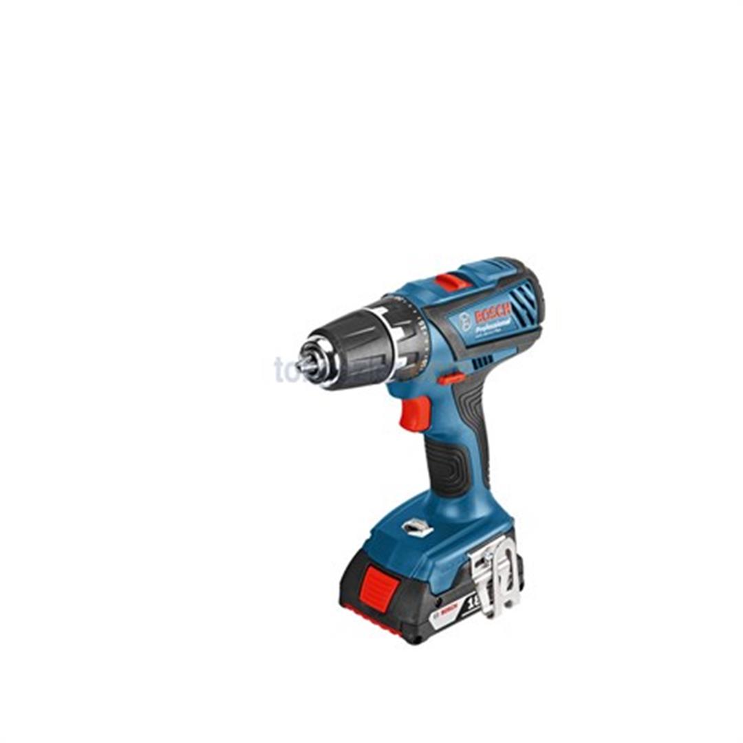 Bosch Profesyonel GSR 18-2-LI Plus 2 Ah Çift Akülü Delme/Vidalama - Çantalı