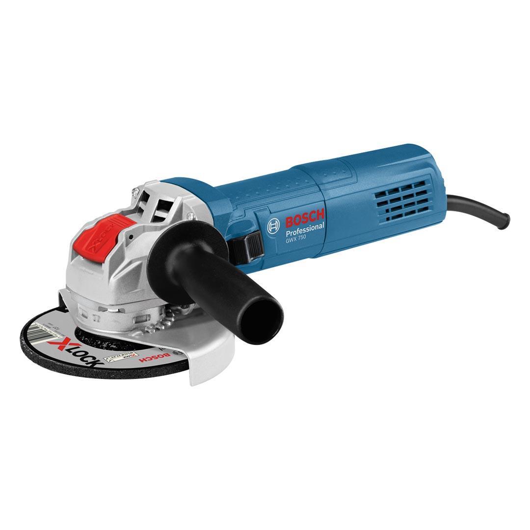 Bosch Profesyonel GWX 750-115 X-Lock Özellikli Avuç Taşlama Makinesi 750 Watt 115 mm