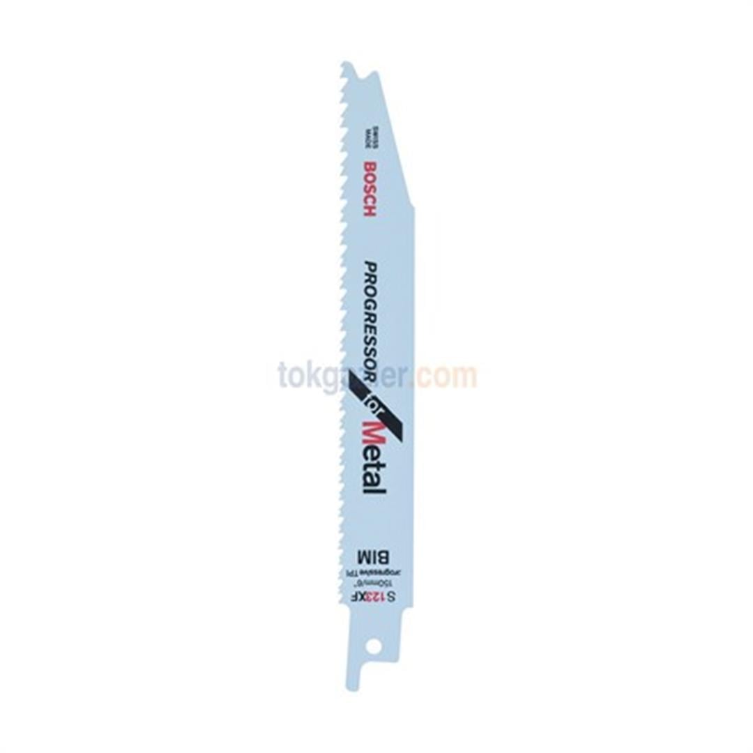Bosch S 123 XF Progressor for Metal 5'li Metal Tilki Kuyruğu Testere Bıçağı