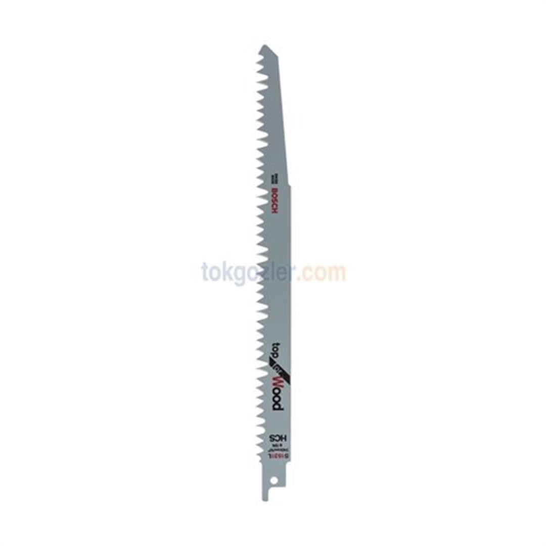 Bosch S 1531 L Top for Wood 5'li Ahşap Tilki Kuyruğu Bıçağı