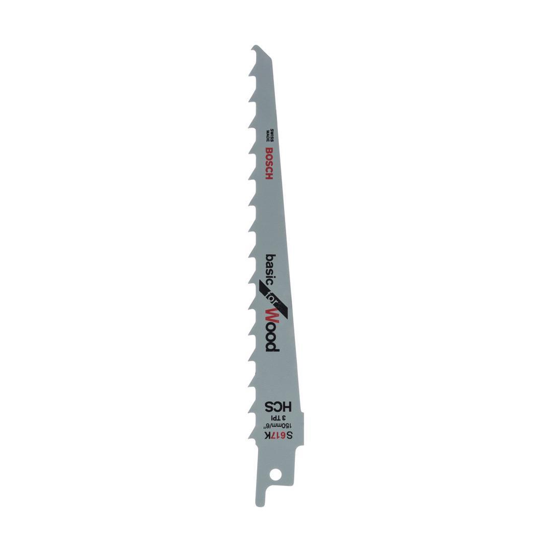 Bosch S 617 K Basic for Wood 5'li Ahşap Tilki Kuyruğu Bıçağı